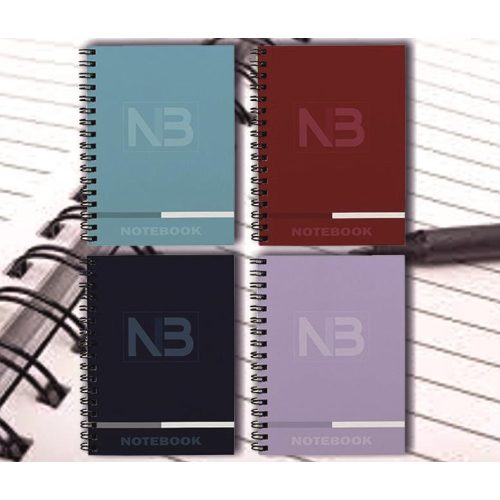 Spirálfüzet vonalas-négyzetrácsos Notebook 3 T-Creatív A/5 (148x210mm) 120lap