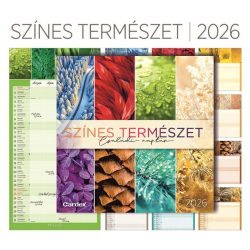   Falinaptár családi Színes természet 2026 Cardex 305x610mm