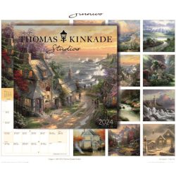 Falinaptár Thomas Kinkade 2025 Cardex 305x610mm