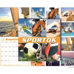 Falinaptár Sportok 2025 Cardex 305x610mm