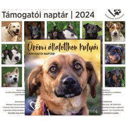   Falinaptár Ürömi állatotthon kutyái 2024 Cardex 300x600mm