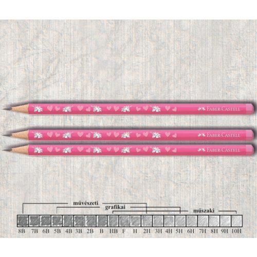 Grafitceruza HB lakkozott Unicorn Faber-Castell