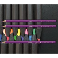 Színesceruza lila háromszögű lakkozott 231 Milan