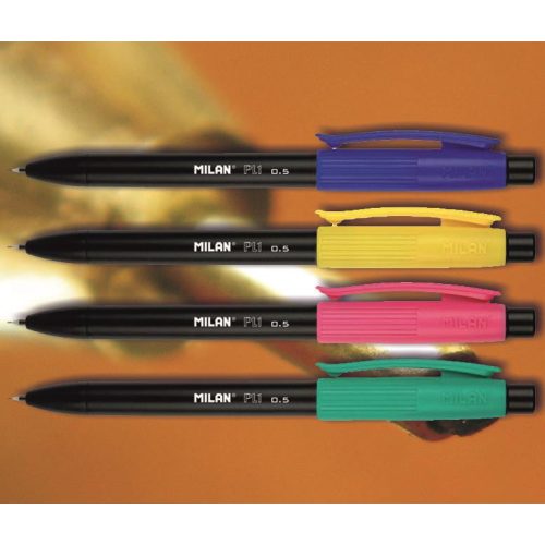 Pixirón 0,5mm PL1 Touch Milan - színes gumírozott tolltest