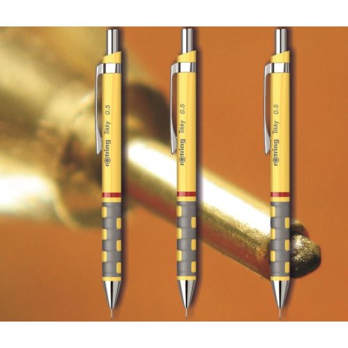 Pixirón 0,5mm Tikky III Rotring - citromsárga tolltest