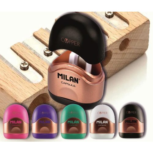 Hegyező 1 lyukú tartályos Copper Capsule Milan