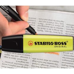Szövegkiemelő citromsárga Boss Stabilo