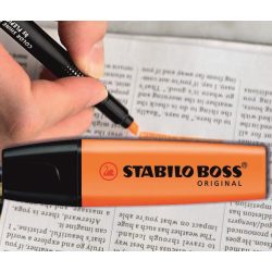 Szövegkiemelő narancssárga Boss Stabilo