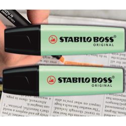 Szövegkiemelő pasztell türkízkék Boss Stabilo