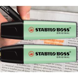 Szövegkiemelő pasztell menta Boss Stabilo