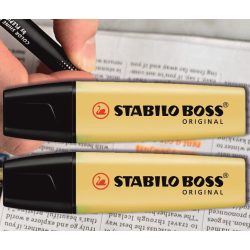 Szövegkiemelő pasztell vanília Boss Stabilo