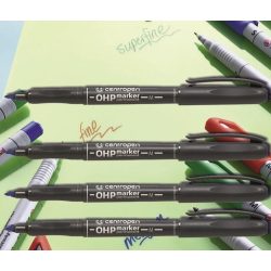 OHP filc kék kerek M 2637 Centropen - 1,0mm, alkoholos