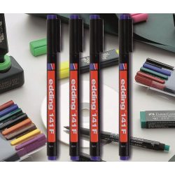 OHP filc kék kerek 141F Edding - 0,6mm, alkoholos