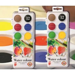 Vízfesték 12db ø30mm süni ICO