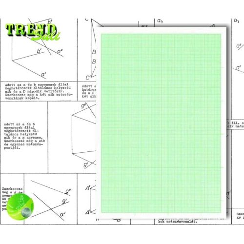 Milliméter papír SuliTREND A/4 80g 10ív