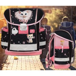   Iskolatáska ergonómikus Classy Cute Kitten Belmil 320x360x190mm 19 literes