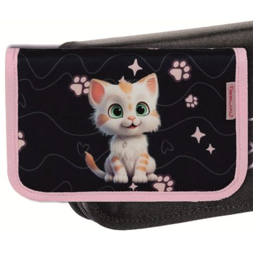 Tolltartó Cute Kitten Belmil 205x140x35mm - 2 klapnis, cipzáras