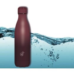 Kulacs fém duplafalú terrakotta-barna Ars Una 500ml