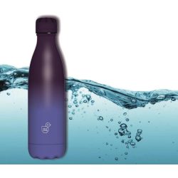 Kulacs fém duplafalú kék-lila Ars Una 500ml