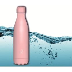 Kulacs fém duplafalú rózsaszín Ars Una 500ml