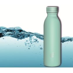 Kulacs fém duplafalú türkiz Ars Una 600ml
