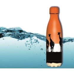 Kulacs fém duplafalú Zsiráf Ars Una 500ml