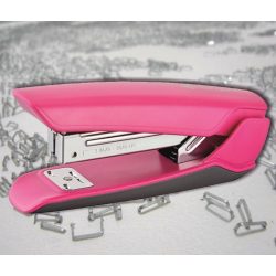 Tűzőgép 35 rózsaszín Nowa (25 lapig, 24/6 26/6 kapocs)