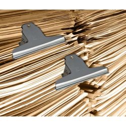 Rugós csiptető 145mm fém