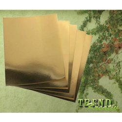   Kreatív papír öntapadós arany fényes KreatívTREND A/4 (210x297mm) 230g 1ív