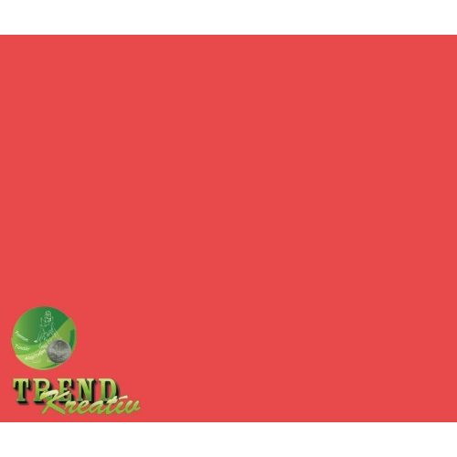 Dekorkarton kétoldalú piros intenzív KreatívTREND 640x450mm 240g
