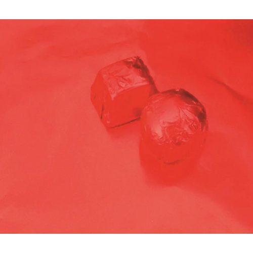 Alufólia piros fényes KreatívTREND 100x100mm 10mikron 25ív