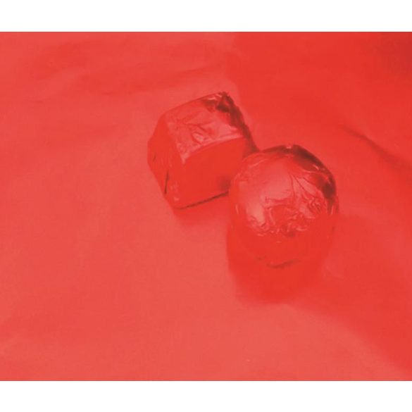 Alufólia piros fényes KreatívTREND 100x100mm 10mikron 25ív