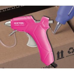   Ragasztópisztoly rózsaszín Lady Extol 25W - 7,2mm ragasztórúd